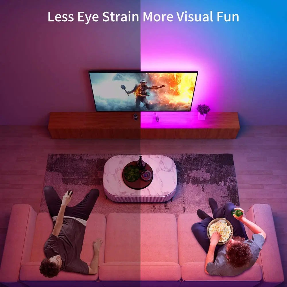 TV Backlight Music Sync USB Powered LED Strip Light