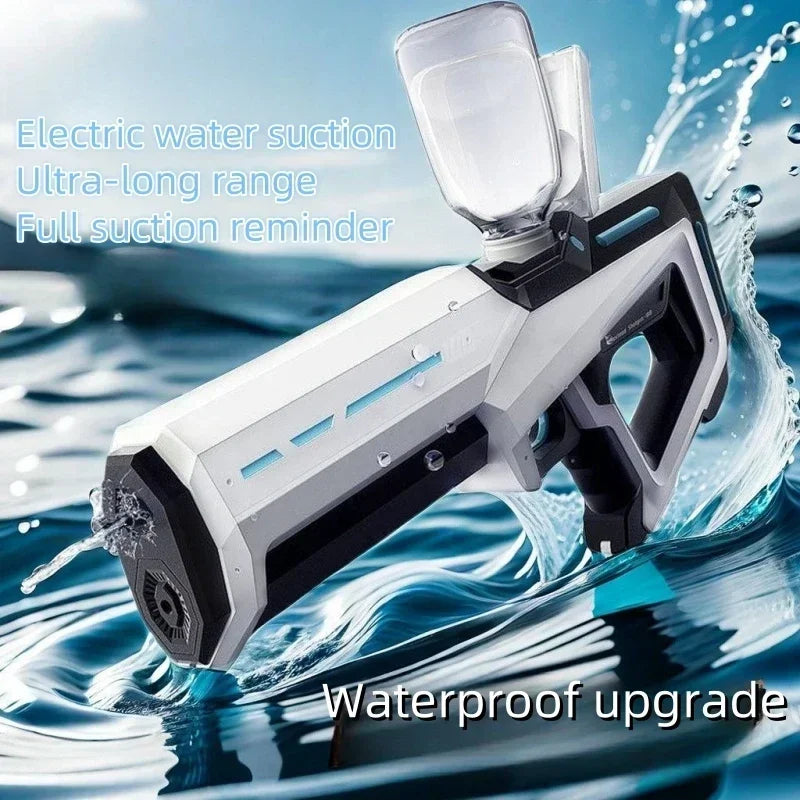 Automatic water absorbing electric water gun