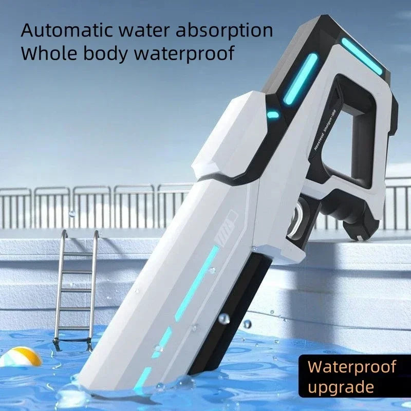 Automatic water absorbing electric water gun