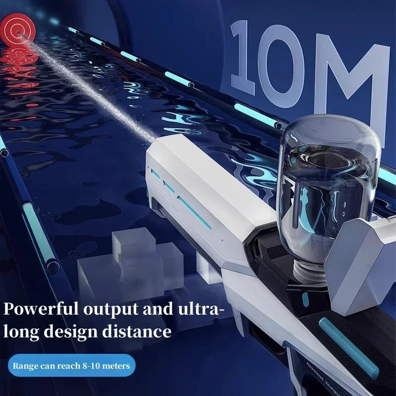 Automatic water absorbing electric water gun