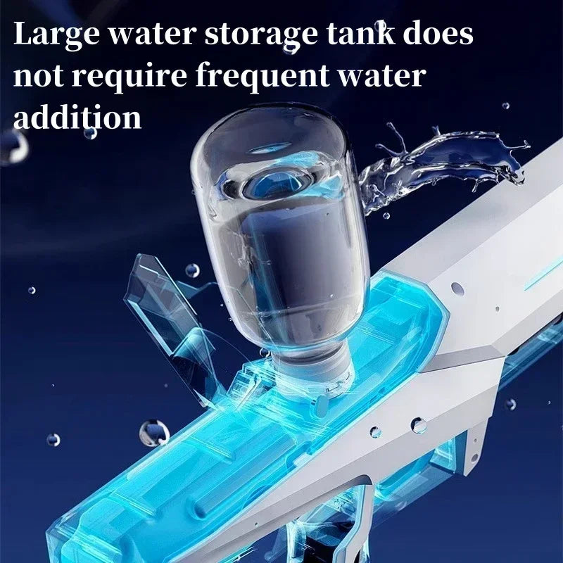Automatic water absorbing electric water gun