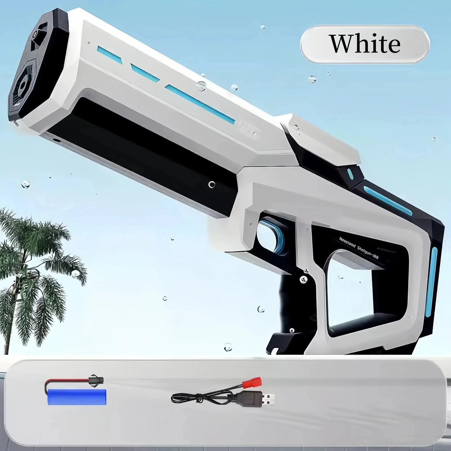 Automatic water absorbing electric water gun