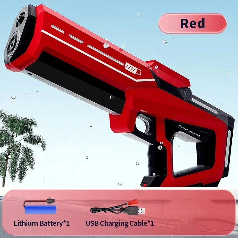Automatic water absorbing electric water gun