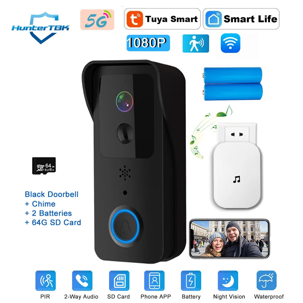 WiFi Video Doorbell 1080P