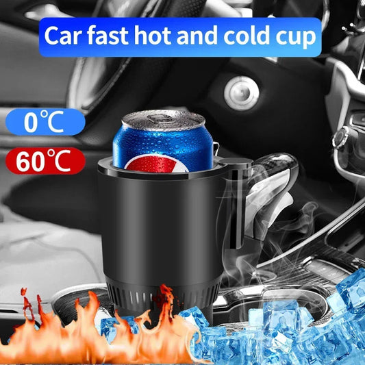 2 In1 Car Heating Cooling Cup 12V Warmer Cooler Mini Car Refrigerator