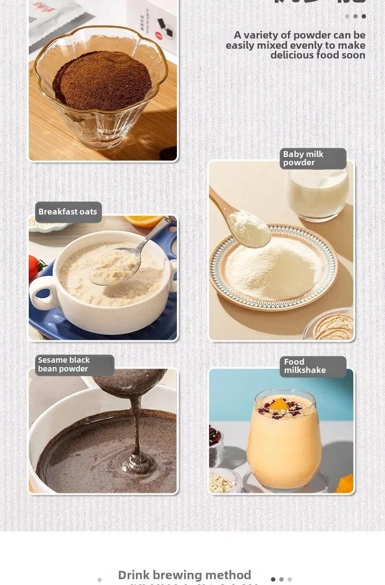 Premium Electric Protein Shaker Bottle