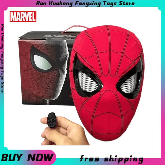Mask Spider Man 1:1 Remote Control Elastic Toys Adults Kids Gift