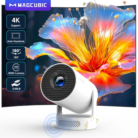 Magcubic Mini  Projector 4K 1280*720P -High- Definition  Home Cinema 🎥