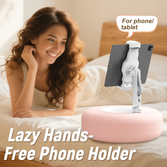 Plush Pillow Mobile Phone Tablet for binge-watching Live Straming Video Chat