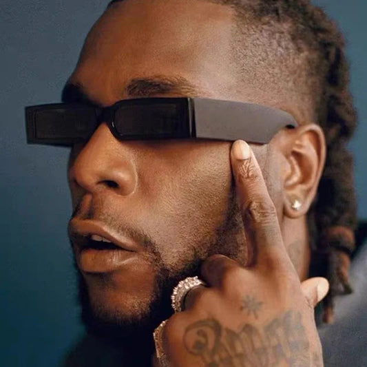 Luxury Rectangle Fashion Sunglasses Man Hip Hop