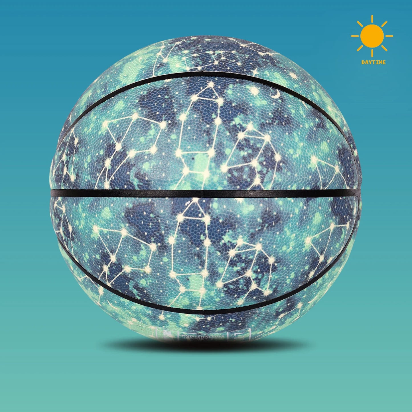 Glowing Green Basketball