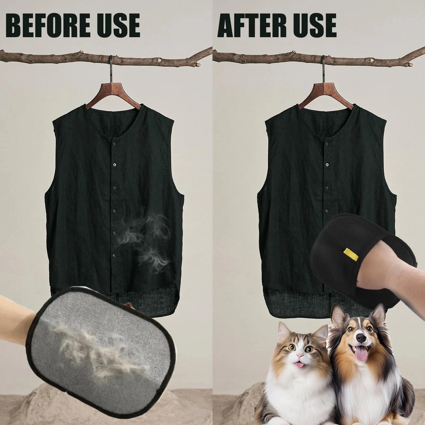 Hair Cleaner Household Hair Removal Gloves Cleaning Products