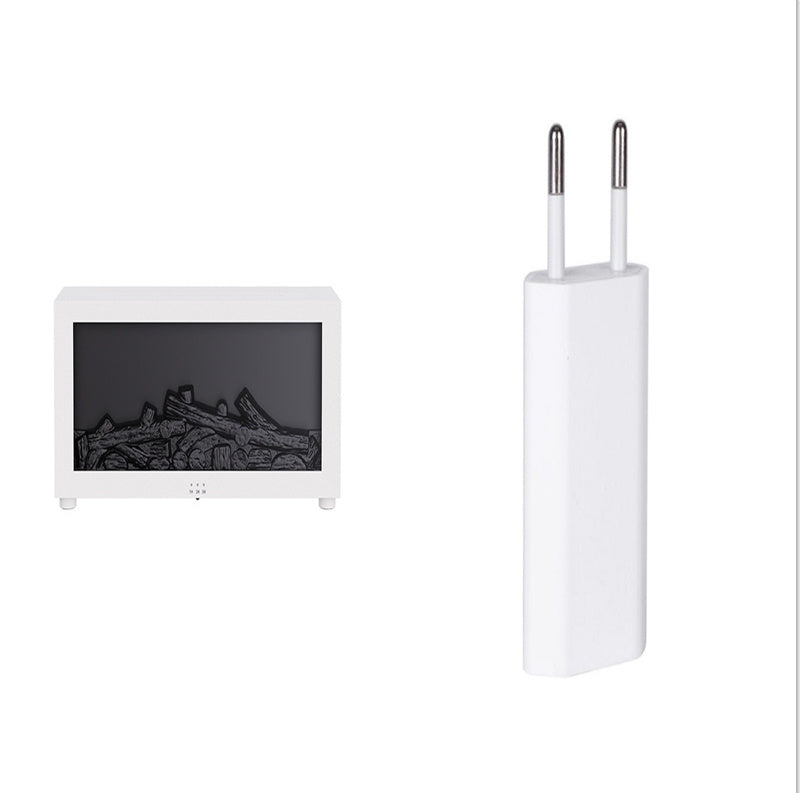 3D Flame Fireplace Machine - Large Fog Home Humidifier